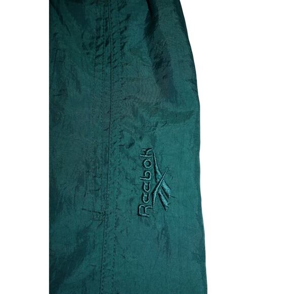 Vintage Reebok Teal Nylon Shorts – Size M - Picture 2 of 4